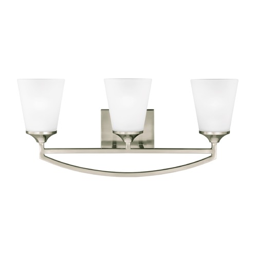 Generation Lighting Hanford 23.94-Inch Bath Light in Brushed Nickel by Generation Lighting 4424503-962