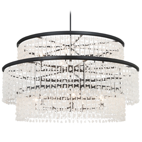 Minka Lavery Minka Lavery Shimmering Elegance Sand Coal Chandelier 6709-66