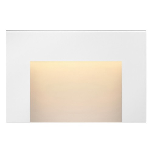Hinkley Taper 4.50-Inch Wide 12V LED Deck Sconce in Satin White by Hinkley Lighting 1553SW