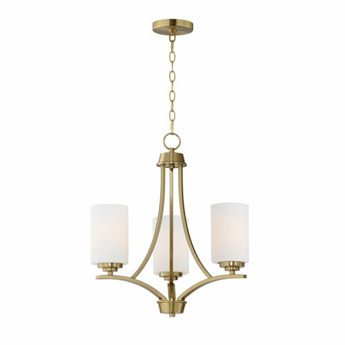 Maxim Lighting Deven Chandelier in Satin Brass by Maxim Lighting 20033SWSBR