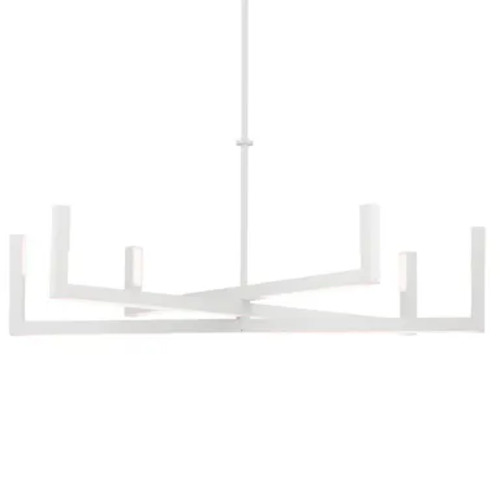 Elan Lighting Priam 38-Inch LED Chandelier in White by Kichler Lighting 84328WH