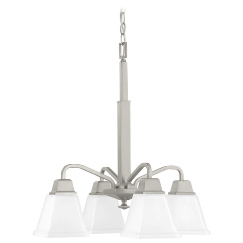 Progress Lighting Clifton Heights Brushed Nickel Chandelier by Progress Lighting P400118-009