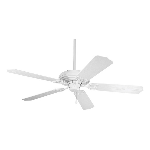 Progress Lighting Air Pro 52-Inch Ceiling Fan in White by Progress Lighting P2502-30