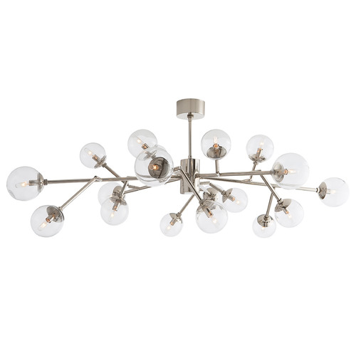 Arteriors Home Lighting Dallas Medium Chandelier in Polished Nickel by Arteriors Home 89032