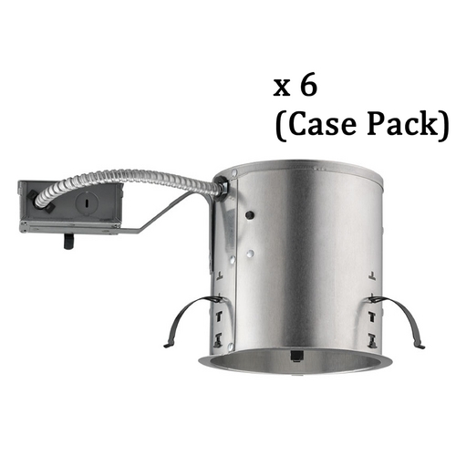 Juno Lighting Group 6-Inch Economy Recessed IC Remodel Lighting Can - Case Pack of 6 by Juno Lighting Group IC-22R-CASE