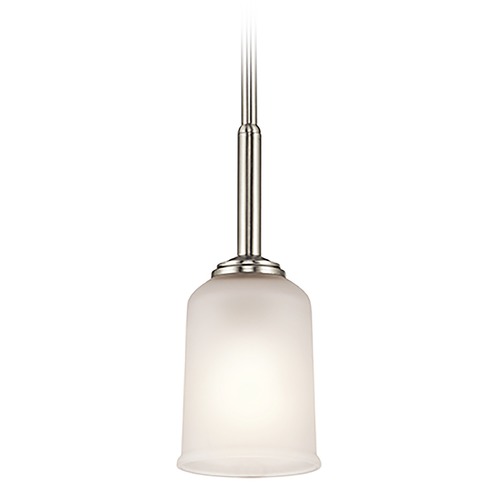 Kichler Lighting Shailene 4.25-Inch Mini Pendant in Brushed Nickel by Kichler Lighting 43674NI