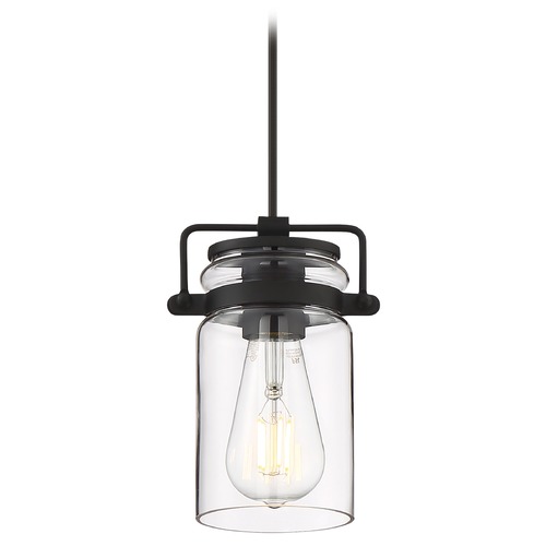 Nuvo Lighting Antebellum Matte Black Mini Pendant by Nuvo Lighting 60/6732