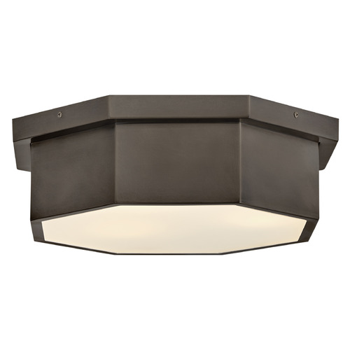 Hinkley Hinkley Facet Black Oxide LED Flushmount Light 46993BX