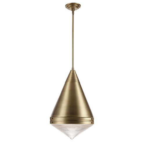 Maxim Lighting Hargreaves 13.50-Inch Pendant in Natural Aged Brass by Maxim Lighting 10396PRNAB