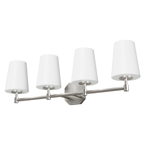 Hunter Fan Company Hunter Fan Company Nolita Brushed Nickel Bathroom Light 19883