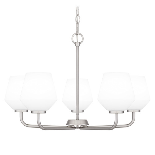 Quoizel Lighting Quoizel Lighting Nielson Brushed Nickel Chandelier NIE5025BN