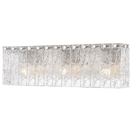 Z-Lite Z-Lite Glacier Brushed Nickel Bathroom Light 1943-3V-BN
