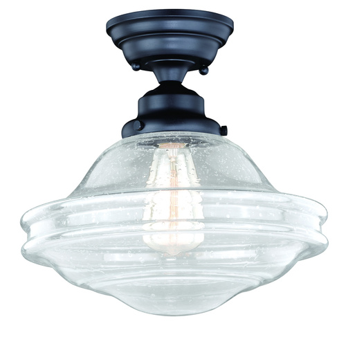 Vaxcel Lighting Huntley 12-Inch Semi-Flush Mount in Bronze by Vaxcel Lighting C0177