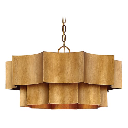 Savoy House Shelby Gold Patina Pendant by Savoy House 7-101-6-54