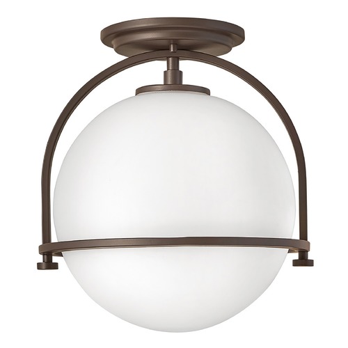 Hinkley Somerset Small Semi-Flush Mount in Buckeye Bronze by Hinkley Lighting 3403KZ
