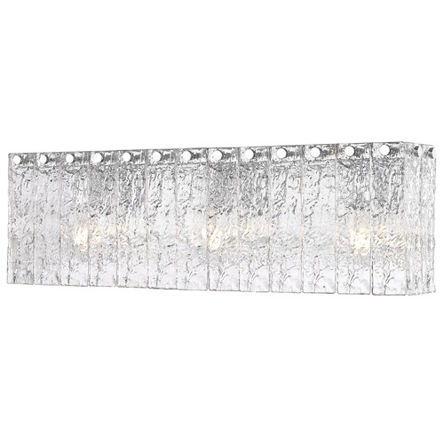 Z-Lite Z-Lite Glacier Chrome Bathroom Light 1943-3V-CH