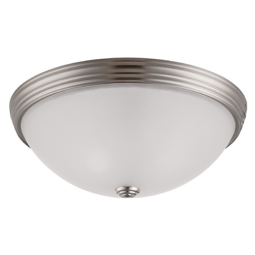 Savoy House 13-Inch Satin Nickel Flush Mount by Savoy House 6-780-13-SN