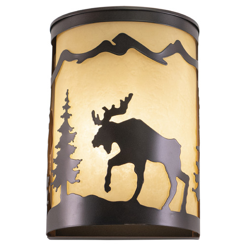 Vaxcel Lighting Vaxcel Lighting Yellowstone Burnished Bronze Outdoor Wall Light WS55608BBZ