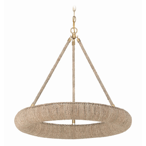 Crystorama Lighting Crystorama Lighting Oakley Soft Gold LED Chandelier OAK-7536-SG