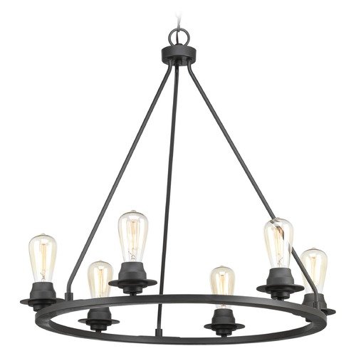 Progress Lighting Debut Graphite Chandelier by Progress Lighting P400015-143