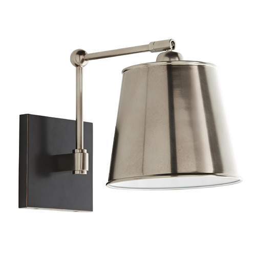 Arteriors Home Lighting Watson Wall Sconce in Vintage Silver & Bronze by Arteriors Home 49026