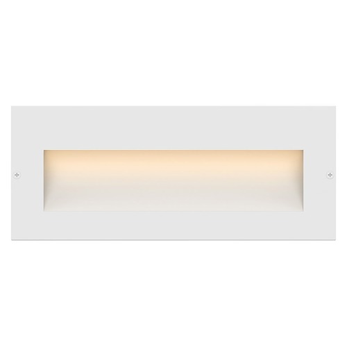 Hinkley Taper 8-Inch Wide 12V LED Deck Sconce in Satin White by Hinkley Lighting 1565SW