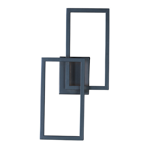 ET2 Lighting Traverse LED Outdoor Wall Light in Black by ET2 Lighting E21511-BK