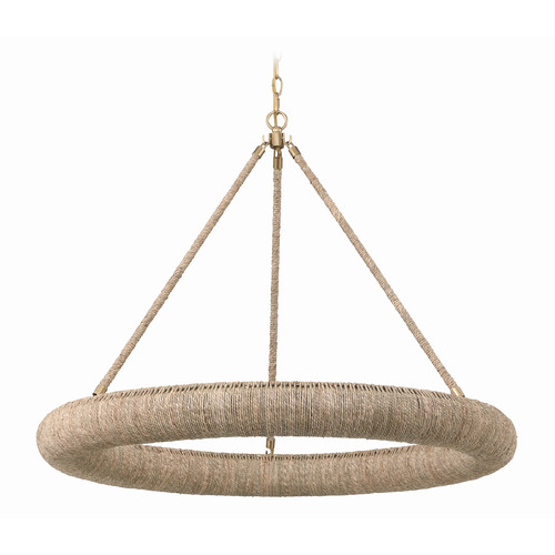 Crystorama Lighting Crystorama Lighting Oakley Soft Gold LED Chandelier OAK-7538-SG