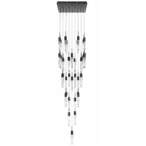 Avenue Lighting Avenue Lighting Original Aspen Dark Bronze LED Multi-Light Pendant with Rectangle Shade HF1903-41-AP-DBZ-C