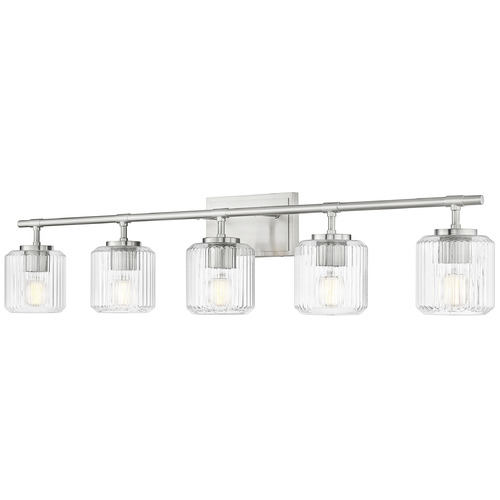 Z-Lite Z-Lite Landon Brushed Nickel Bathroom Light 7515-5V-BN