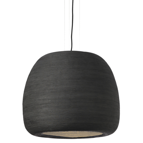 Visual Comfort Modern Collection Karam Large Pendant in Black by Visual Comfort Modern 700TDKRMPLBB