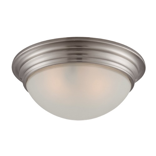 Savoy House 11-Inch Satin Nickel Flush Mount by Savoy House 6-782-11-SN
