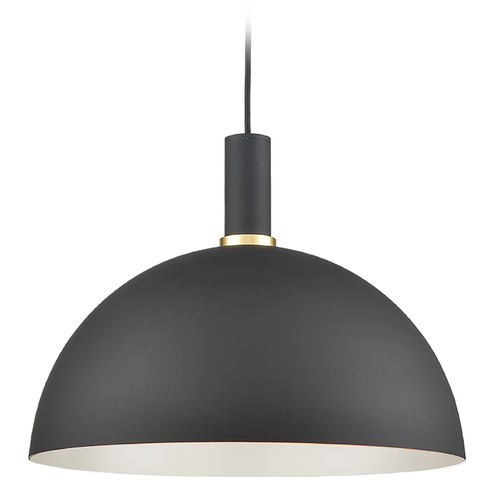 Kuzco Lighting Archibald Black & Gold Pendant by Kuzco Lighting 492316-BK/GD