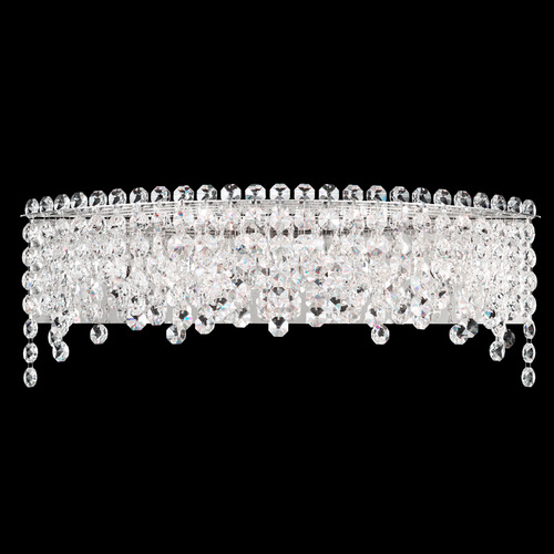 Schonbek Lighting Schonbek Worldwide Lighting Chantant Polished Stainless Steel Bathroom Light CH2440N-401R