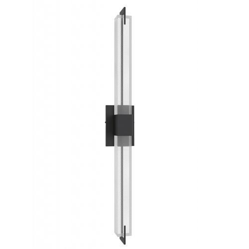 Avenue Lighting Glacier Snow 17-Inch LED Wall Sconce in Black by Avenue Lighting HF3012-BK-XL-SNW