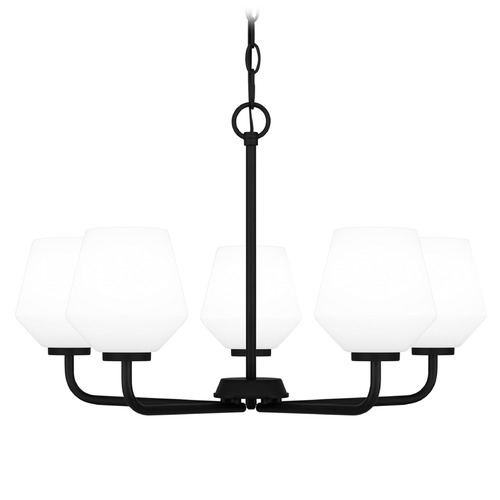 Quoizel Lighting Quoizel Lighting Nielson Matte Black Chandelier NIE5025MBK