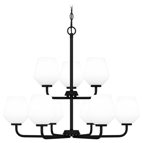 Quoizel Lighting Quoizel Lighting Nielson Matte Black Chandelier NIE5028MBK