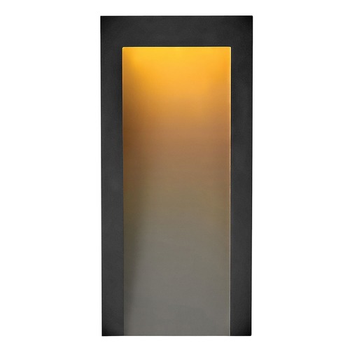 Hinkley Taper Textured Black LED Outdoor Wall Light 3000K by Hinkley Lighting 2144TK