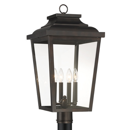 Minka Lavery Irvington Manor XL Post Light in Chelsea Bronze by Minka Lavery 72177-189-C
