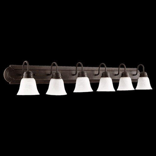 Quorum Lighting Toasted Sienna Bathroom Light by Quorum Lighting 5094-6-144