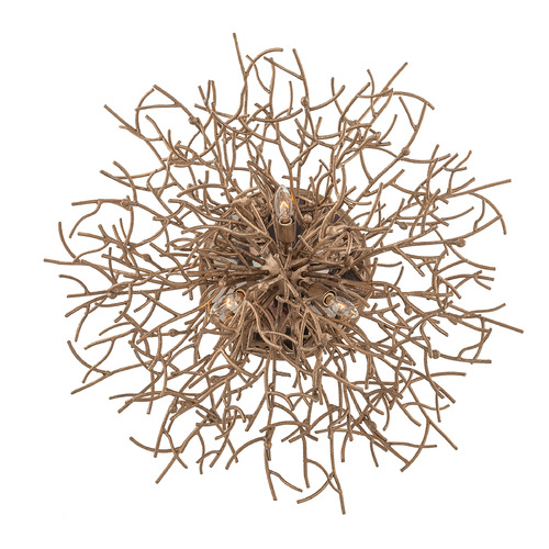 Troy Lighting Troy Lighting Sierra Vienna Bronze Flushmount Light C6090-VZ