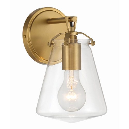 Crystorama Lighting Crystorama Lighting Voss Luxe Gold Sconce VSS-7001-LG