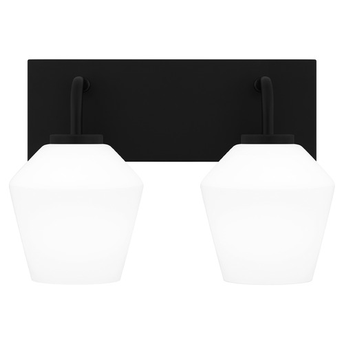 Quoizel Lighting Quoizel Lighting Nielson Matte Black Bathroom Light NIE8613MBK