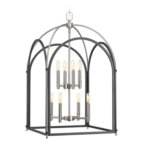 Progress Lighting Westfall Graphite & Brushed Nickel Pendant by Progress Lighting P500040-143