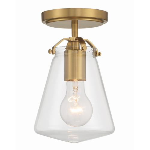 Crystorama Lighting Crystorama Lighting Voss Luxe Gold Semi-Flushmount Light VSS-7002-LG_CEILING