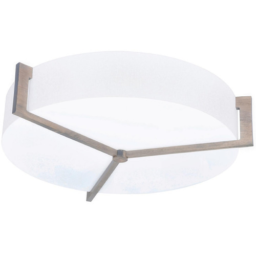 AFX Lighting Afx Lighting Apex Weathered Grey LED Flushmount Light APF1524LAJUDWG-LW-BB