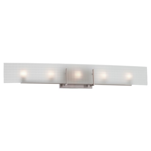 Nuvo Lighting Yogi Brushed Nickel Bathroom Light by Nuvo Lighting 60/5188