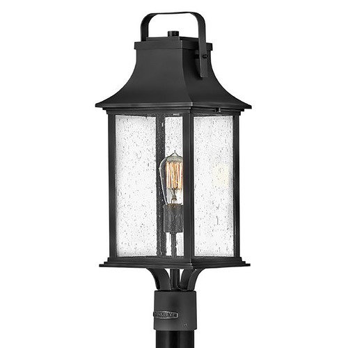 Hinkley Grant 23.75-Inch Textured Black Post Light by Hinkley Lighting 2391TK