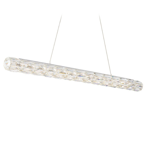 Schonbek Lighting Verve 43-Inch Linear Pendant in Polished Stainless Steel by Schonbek S2643-401R