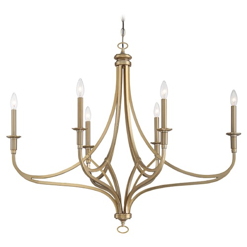 Minka Lavery Covent Park Brushed Honey Gold Chandelier by Minka Lavery 1097-740